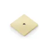 38 x 38mm Quantock Square Backplate - Satin Brass PVD - 1