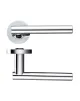 Lucca Lever on Rose Door Handles Zoo Hardware - CP - 1
