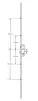 GU SPLIT SPINDLE 4 Roller Lock 92mm-Hole Centres Multipoint Lock - 2