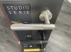 STUDIO SELECT ER90B Lever on Round Rose Door Handles - Karcher Satin Stainless Steel - 3