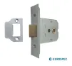 EuroSpec 76mm Heavy Duty Flat Latch - Satin Chrome - 1