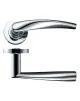 Vesta Lever on Rose Door Handles Zoo Hardware - CP - 1