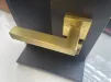 Seattle Lever on Rose Door Handles - Satin Brass - 2