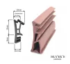 15m Roll of Replacement Munster Joinery Door & Window Seal - Brown - 1