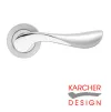 Stockholm Lever on Rose Door Handles - Karcher SSS/PSS - 1