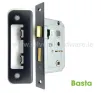 Basta Bathroom Lock 63mm (2 &frac12;") Black - 1