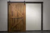Henderson Rustic Barn Door Sliding Rail Set - 4