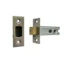102mm Heavy Duty Tubular Deadbolt - Satin Stainless Steel - 1