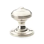 Alexander and Wilks Romeo Mortice Door Knob - Polished Nickel