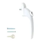 15mm Inline Espag Window handle White