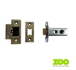64mm Heavy Duty Tubular Mortice Latch (2 ½") Antique Brass
