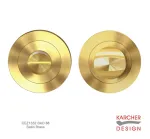 Karcher Bathroom Turn & Release - Satin Brass