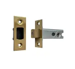 102mm Heavy Duty Tubular Deadbolt - PVD Brass