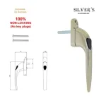 Non-Lockable Espag Window Handle (Spindle 50mm) Champagne Gold