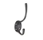 Carlisle Brass Victorian Hat & Coat Hook Matt Black