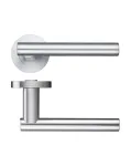 Lucca Lever on Rose Door Handles Zoo Hardware - SC