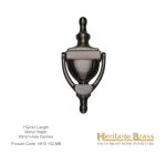 Heritage Brass Urn Door Knocker 152mm Matt Bronze
