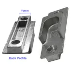 UPVC Door Roller cam receiver No.720 - To suit 10mm Track