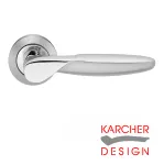 Orlando Lever on Rose Door Handles - Karcher SC/CP