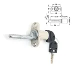 Central Rotary Lock Case & Cylinder Core