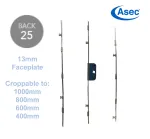 Retro Fit Espag Rod 13mm Faceplate - 25mm Backset