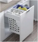 Single Pull Out Laundry Drawer for 600mm Unit