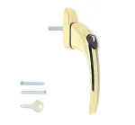 40mm Inline Espag Window handle Gold