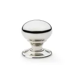 41mm Alexander and Wilks Kershaw Mortice Door Knob - Polished Nickel