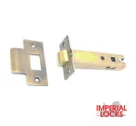 100mm Imperial Tubular Mortice Latch 75mm Backset - AB