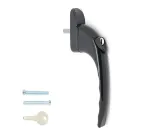 15mm Inline Espag Window handle Black