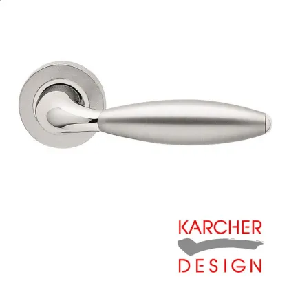 Venice Lever on Rose Door Handles - Karcher SSS/PSS