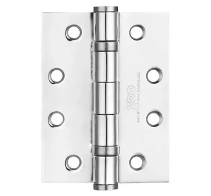 Ball Bearing Hinge Polished Chrome (4x3)
