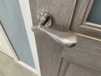 Stockholm Lever on Rose Door Handles - Karcher SSS/PSS