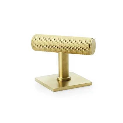 38 x 38mm Quantock Square Backplate - Satin Brass PVD
