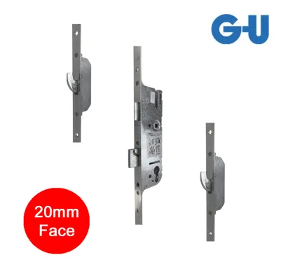 GU 2 Hook Rhino Bolt 20mm Plate Width Multipoint Lock
