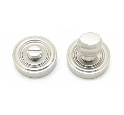 Bathroom Turn & Release - Satin Nickel