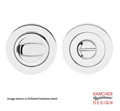 Bathroom Turn & Release to suit Karcher - Polished Stainless Steel