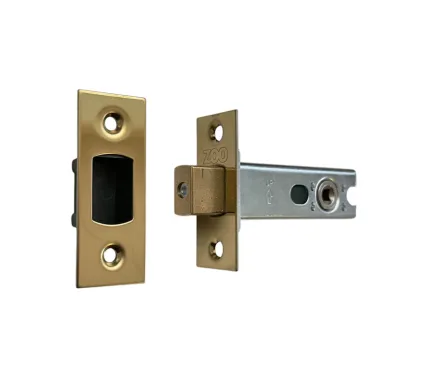 102mm Heavy Duty Tubular Deadbolt - PVD Brass