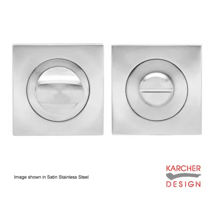 Square Karcher Bathroom Turn & Release SSS
