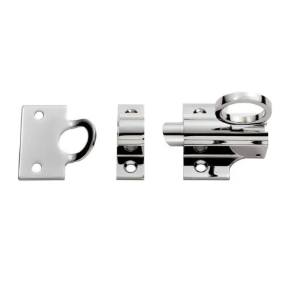 Fan Light Catch - Polished Chrome