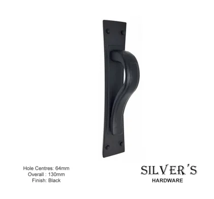 Titan Latch Cabinet Handle 64mm Centres Black