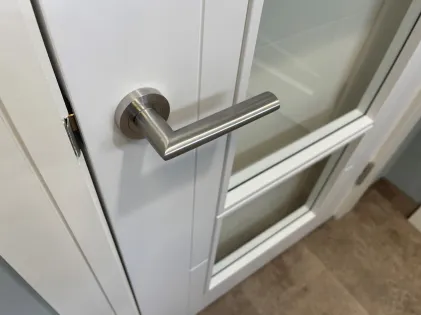 Verona Lever on Rose Door Handles - Karcher SSS