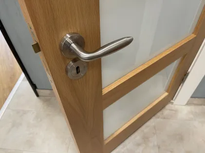 Corfu Lever on Rose Door Handles - Karcher SSS