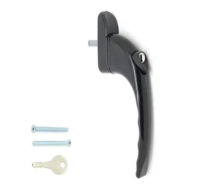 15mm Inline Espag Window handle Black
