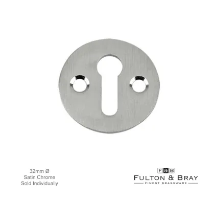 Plain Open Keyhole Escutcheon - SC